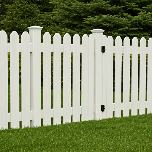 Picket Vinyl Fence